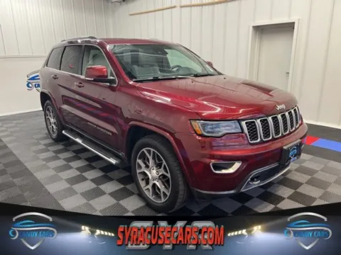 Red 2018 Jeep Grand Cherokee Limited for sale in Syracuse, NY