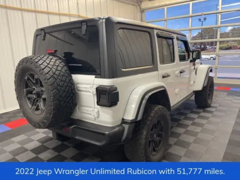 Another view of 2022 Jeep Wrangler Unlimited Rubicon for sale in Syracuse, NY at Candy Cars