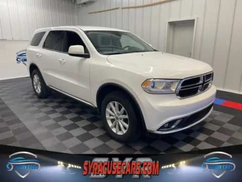White 2020 Dodge Durango SXT for sale in Syracuse, NY