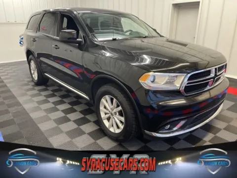 Black 2020 Dodge Durango SXT for sale in Syracuse, NY