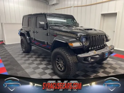 Black 2023 Jeep Wrangler Rubicon 392 for sale in Syracuse, NY