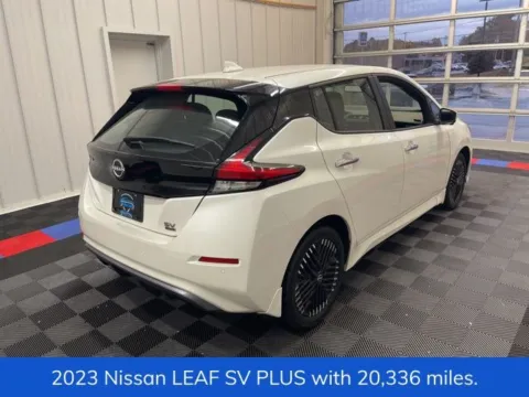 Another view of 2023 Nissan Leaf SV Plus for sale in Syracuse, NY at Candy Cars