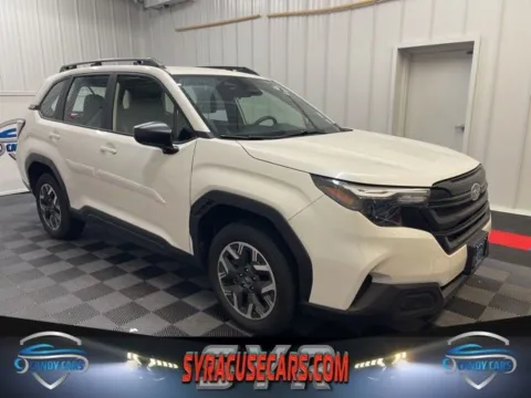 White 2025 Subaru Forester for sale in Syracuse, NY
