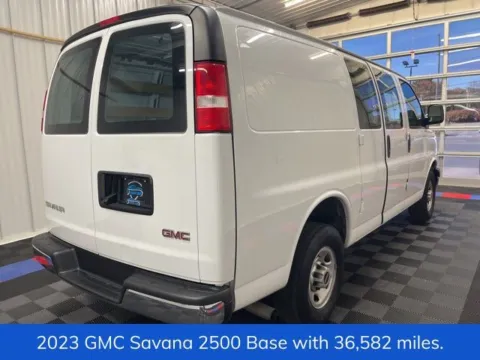 Another view of 2023 GMC Savana 2500 Work Van for sale in Syracuse, NY at Candy Cars