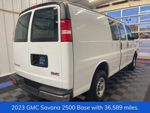 Another view of 2023 GMC Savana 2500 Work Van for sale in Syracuse, NY at Candy Cars