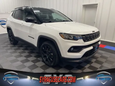 White 2022 Jeep Compass Altitude for sale in Syracuse, NY
