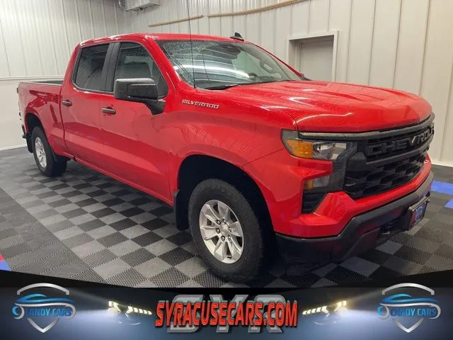 Red 2024 Chevrolet Silverado 1500 WT for sale in Syracuse, NY