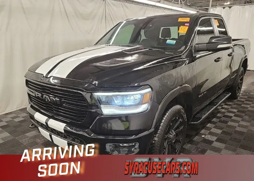 Black 2021 Ram 1500 Laramie for sale in Syracuse, NY