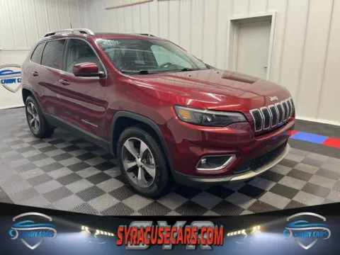 Red 2019 Jeep Cherokee Limited for sale in Syracuse, NY