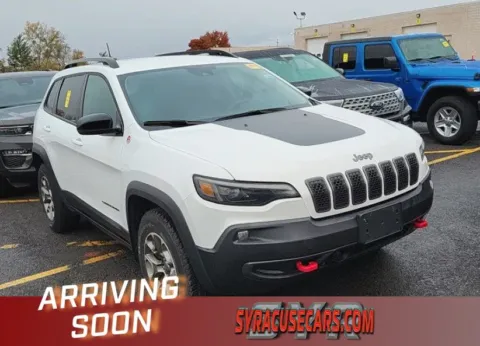 White 2022 Jeep Cherokee Trailhawk for sale in Syracuse, NY
