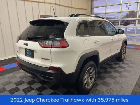 Another view of 2022 Jeep Cherokee Trailhawk for sale in Syracuse, NY at Candy Cars