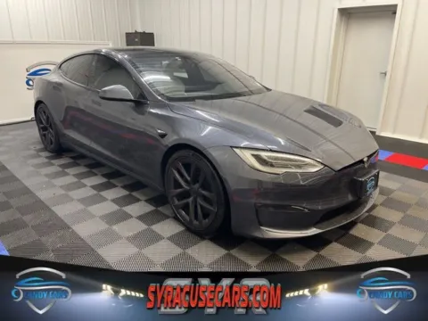 Silver 2022 Tesla Model S Plaid for sale in Syracuse, NY
