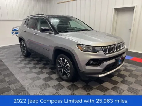 Another view of 2022 Jeep Compass Limited for sale in Syracuse, NY at Candy Cars