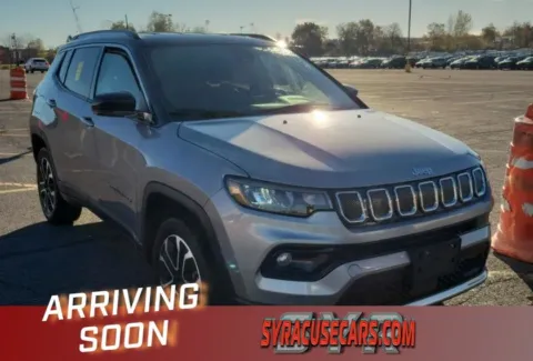 Silver 2022 Jeep Compass Limited for sale in Syracuse, NY