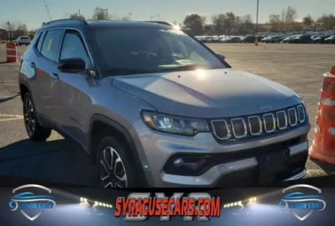Silver 2022 Jeep Compass Limited for sale in Syracuse, NY