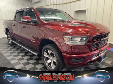 Red 2022 Ram 1500 Laramie for sale in Syracuse, NY