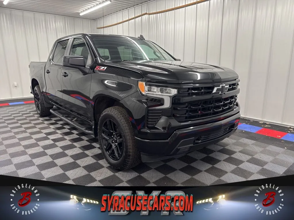Black 2023 Chevrolet Silverado 1500 RST for sale in Bridgeport, NY