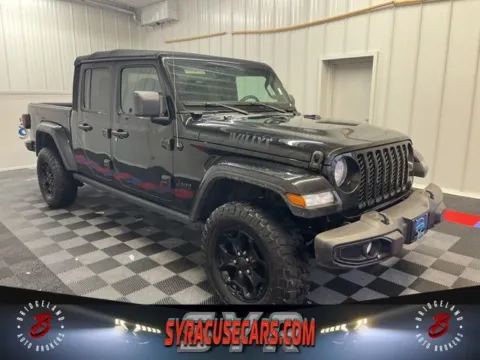Black 2021 Jeep Gladiator Willys for sale in Bridgeport, NY