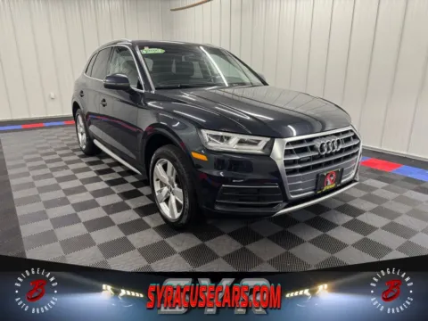 Blue 2018 Audi Q5 2.0T Premium Plus for sale in Bridgeport, NY