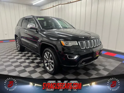 Black 2017 Jeep Grand Cherokee Overland for sale in Bridgeport, NY