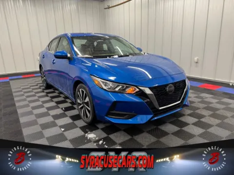 Blue 2022 Nissan Sentra SV for sale in Bridgeport, NY