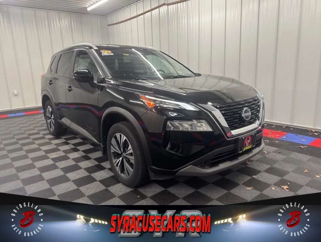 Black 2023 Nissan Rogue SV for sale in Bridgeport, NY