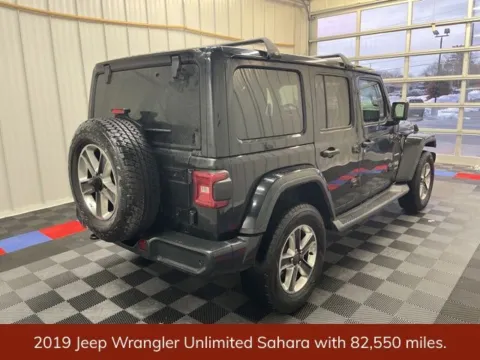 Another view of 2019 Jeep Wrangler Unlimited Sahara for sale in Bridgeport, NY at Bridgeland Auto Brokers