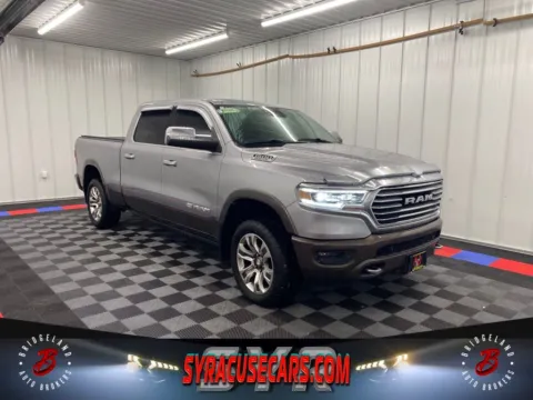 Silver 2019 Ram 1500 Laramie Longhorn for sale in Bridgeport, NY