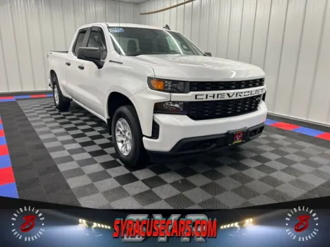 White 2020 Chevrolet Silverado 1500 Custom for sale in Bridgeport, NY