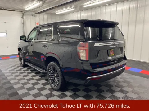 Another view of 2021 Chevrolet Tahoe LT for sale in Bridgeport, NY at Bridgeland Auto Brokers