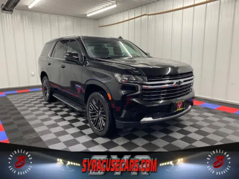 Black 2021 Chevrolet Tahoe LT for sale in Bridgeport, NY