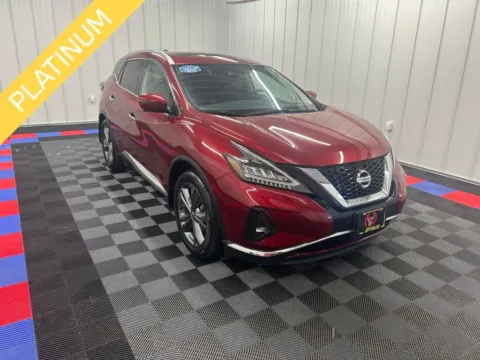 Red 2022 Nissan Murano Platinum for sale in Bridgeport, NY