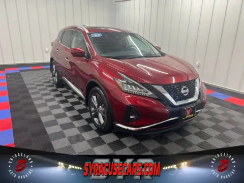 Red 2022 Nissan Murano Platinum for sale in Bridgeport, NY