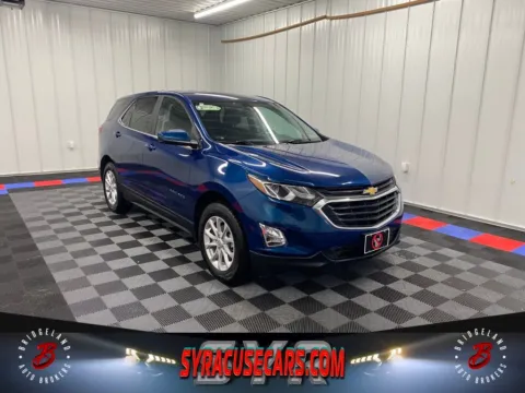 Blue 2021 Chevrolet Equinox LT for sale in Bridgeport, NY