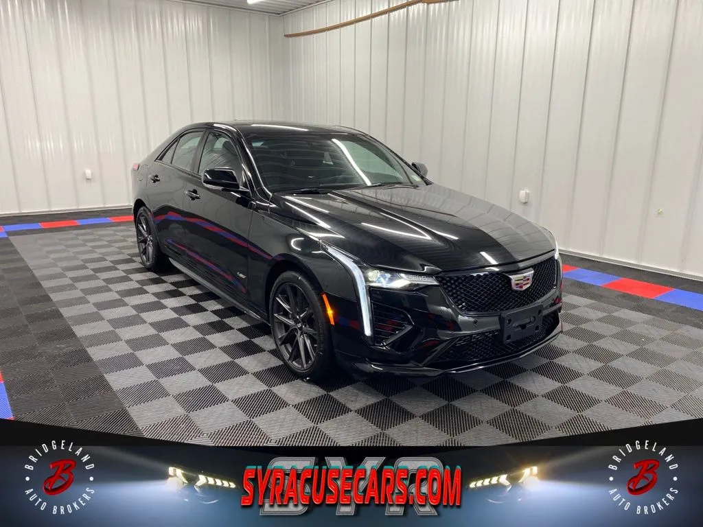 Black 2025 Cadillac CT4 V-Series for sale in Bridgeport, NY
