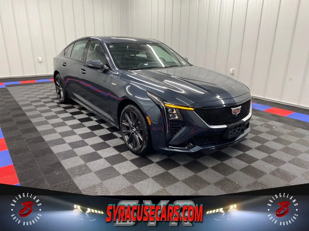 Blue 2025 Cadillac CT5 V-Series for sale in Bridgeport, NY