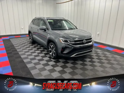 Gray 2023 Volkswagen Taos 1.5T SEL for sale in Bridgeport, NY