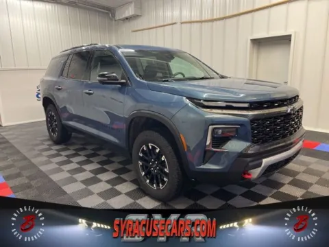 Blue 2024 Chevrolet Traverse Z71 for sale in Bridgeport, NY