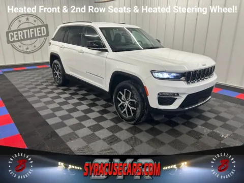 White 2024 Jeep Grand Cherokee Limited for sale in Bridgeport, NY