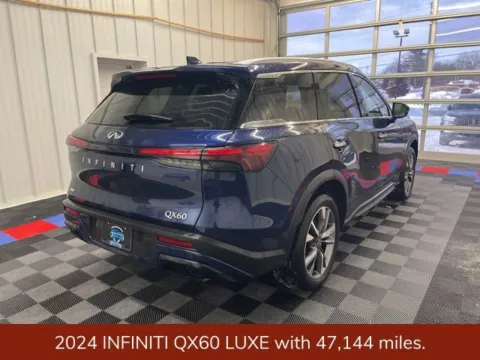 Another view of 2024 INFINITI QX60 LUXE for sale in Bridgeport, NY at Bridgeland Auto Brokers