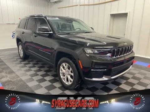 Black 2022 Jeep Grand Cherokee L Limited for sale in Bridgeport, NY