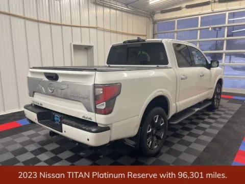 Another view of 2023 Nissan Titan Platinum Reserve for sale in Bridgeport, NY at Bridgeland Auto Brokers