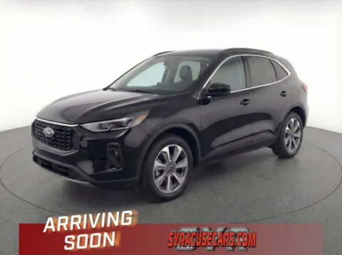 Black 2025 Ford Escape Platinum for sale in Bridgeport, NY