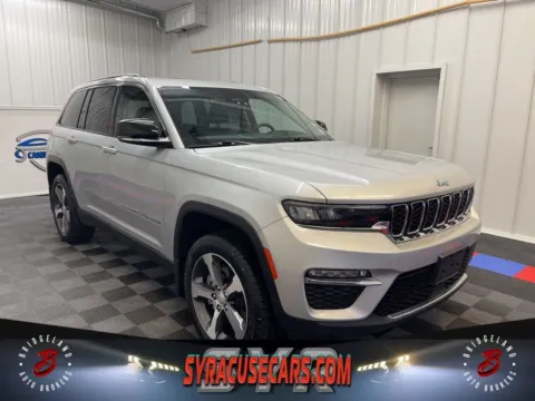 Silver 2023 Jeep Grand Cherokee 4xe for sale in Bridgeport, NY