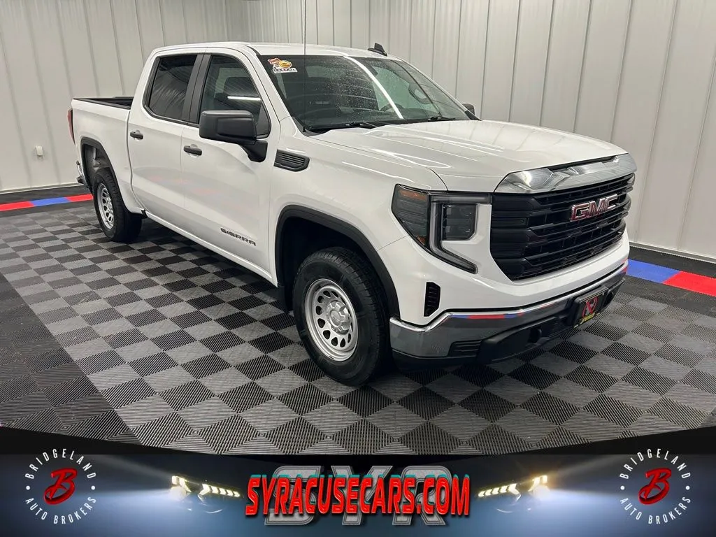 White 2024 GMC Sierra 1500 Pro for sale in Bridgeport, NY