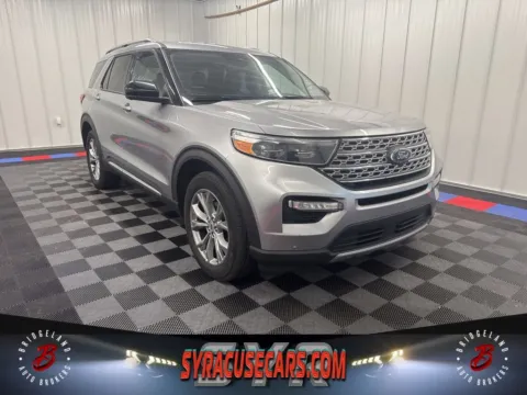 Silver 2023 Ford Explorer Limited for sale in Bridgeport, NY