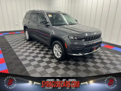 Gray 2023 Jeep Grand Cherokee L Limited for sale in Bridgeport, NY