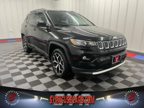 Black 2025 Jeep Compass Limited for sale in Bridgeport, NY