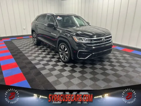 Black 2021 Volkswagen Atlas Cross Sport 3.6L V6 SE w/Technology R-Line for sale in Bridgeport, NY
