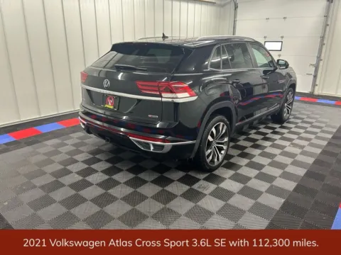 Another view of 2021 Volkswagen Atlas Cross Sport 3.6L V6 SE w/Technology R-Line for sale in Bridgeport, NY at Bridgeland Auto Brokers